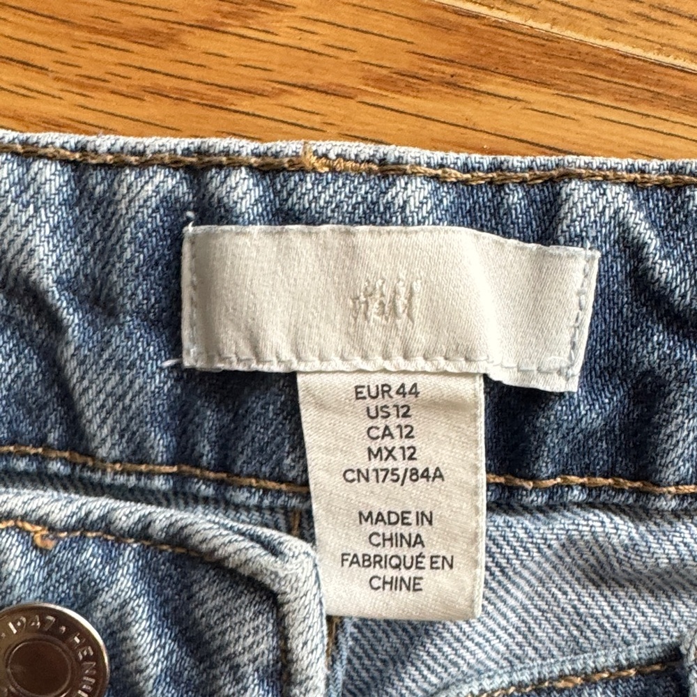 H&M Light Blue Denim Pants